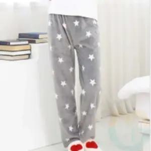 굿마켓 그레이 수면바지 라운지웨어 파자마룩