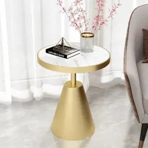 테이블(화이트A골드) A 사이드 대리석