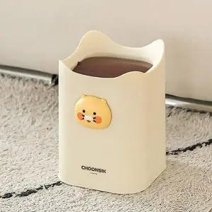 온더벨라 캐릭터 스윙휴지통 탁상용 미니 쓰레기