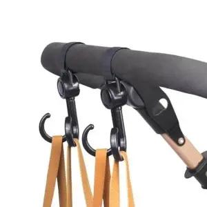 온더벨라 360도회전 이중 가방걸이행거 유모차후크 3세트(6개)