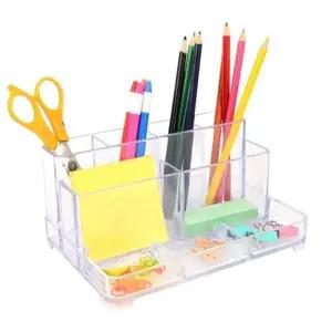 온더벨라 투명 아크릴정리함 데스크펜꽂이 문구트레이