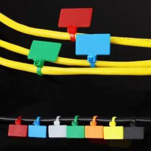 헬퍼툴 라벨형타이 케이블정리 네임태그 케이블타이 250pcs