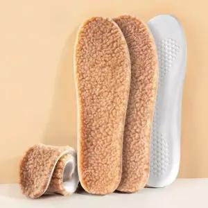 [룽스]털깔창 남녀 푹신 양털 라텍스 보온깔창