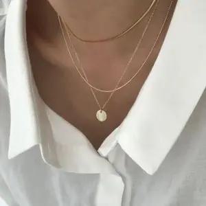베이직 Daily coin necklace (Silver925)