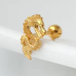 24K 순금 99.9% 운수대통 드래곤 피어싱