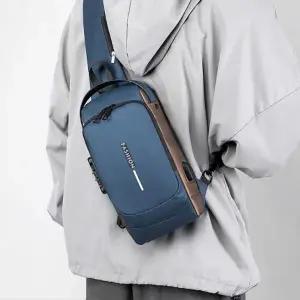 [룽스]캐주얼 패션 숄더백 힙색 라이딩 생활방수