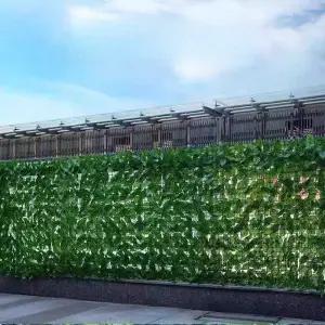 인조 벽장식 식물 휀스 담쟁이 가짜 모형 울타리 덩굴