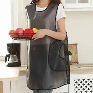 (옵션 기본 100cm)TPU 방수 앞치마 100cm 패션앞치마 새댁앞치마