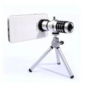 핸드폰줌렌즈 12배줌 스마트폰 망원렌즈 핸드폰 휴대폰 망원경 접사