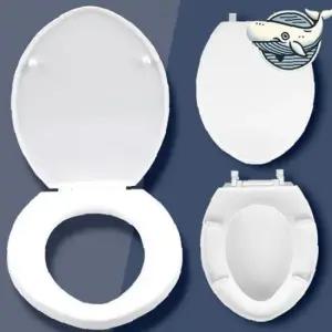 소형 화이트 변기 뚜껑 기초 교체 좌식