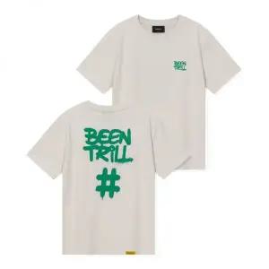 빈트릴 BEENTRILL 우먼즈 스프레이 해시태그 티셔츠 BA252TS5101213873