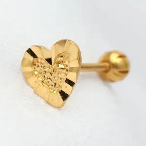24K 순금 99.9% 하트빔 피어싱