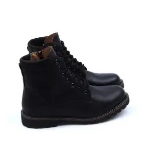 [룽스]배색 통굽 남성 워커 남성워커 앵클부츠