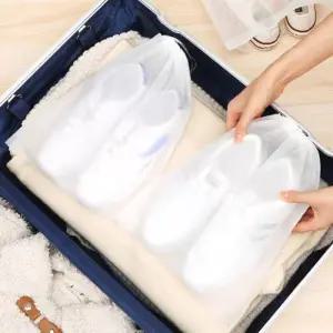 신발주머니 부직포 여행 캠핑용 신발 보관 주머니