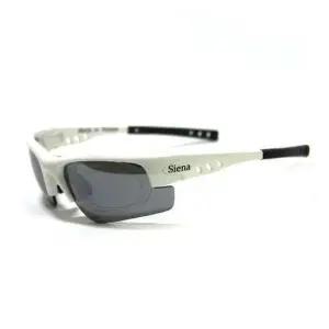 siena 스포츠고글 1209 화이트 스모크미러 스포츠고글