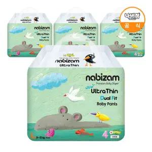 [온누리상품] [나비잠] 울트라씬 듀얼핏 팬티(썸머) 대형 30매x4팩