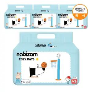 [온누리상품] [나비잠] 코지 밴드 신생아 50매x4팩