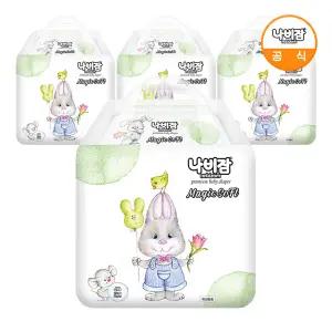 [온누리상품] [나비잠] 매직소프트 밴드 점보형 28매x4팩