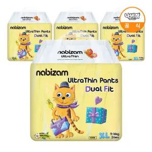 [온누리상품] [나비잠] 울트라씬 듀얼핏 팬티 특대형 26매x4팩