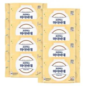 크리넥스 마이비데 키즈 40매 8팩 유치원 어린이집 배변훈련 물에녹는 비데티슈