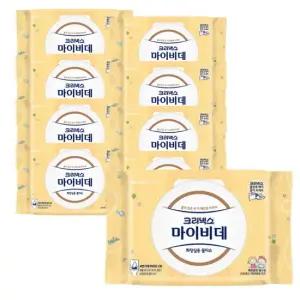 크리넥스 마이비데 키즈 40매 9팩 유치원 어린이집 배변훈련 물에녹는 비데티슈
