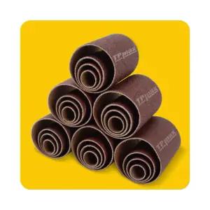 24팩 모듬 그릿 스핀들 샌딩 슬리브 2인치 34인치 1인치 직경 다양한 12인치 112인치의 길이 제품