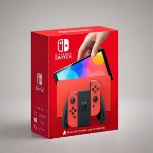 닌텐도 스위치 OLED 마리오레드 / iuy