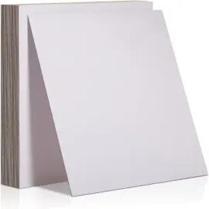 북보드 20개 바인더 보드 칩보드 디자이너 크래프트 헤비 듀티 시트 책 제본 커버용 용품(화이트 7 x 5