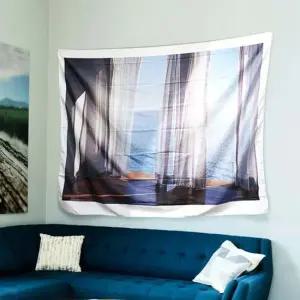 패브릭가리개 대형 가림막 커튼 대형 오션뷰 M 인테리어소품