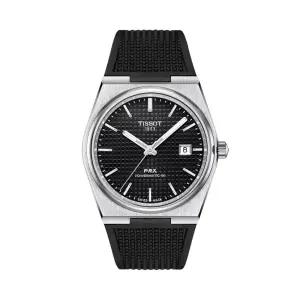 티쏘 T137.407.17.051.00 PRX 파워매틱 80 남성 러버 오토매틱 40mm (25년NEW모델)