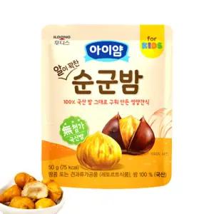 일동후디스 알이 꽉찬 순군밤 50g 아이들 간식