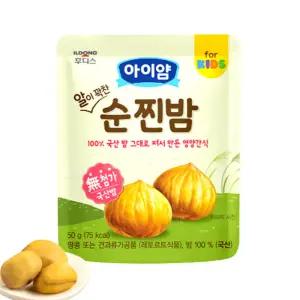 일동후디스 알이 꽉찬 순찐밤 50g 아이들 간식