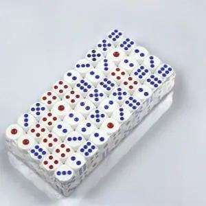 아크릴 화이트 교구 1P 주사위 학습보드게임 보드게임