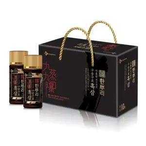 건강음료 CJ 한뿌리 흑삼 100ml x 10병