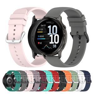 20 22mm 스포츠 스트랩 가민 베뉴 4 45mm/포러너 165 245 255 265 570 시계 밴드 비보액티브 6 5/베뉴 3 2