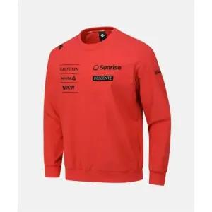 데상트 스위스 스키 트레이닝 맨투맨 레드(SQ321SWH91) SQ321SWH91_RED0 278528