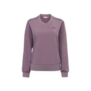 아이더 WEATHER FLEX (웨더 플렉스) 여성 리드 V넥 티셔츠_COPPER BROWN DWU252245E 282697