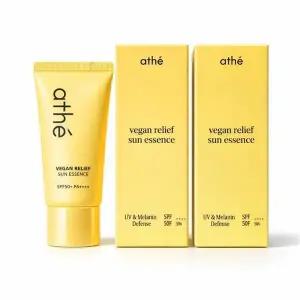[셀러허브][웰빙창고] 아떼 릴리프 선 에센스 EX 50ml SPF50+ 2개 (S46204939)