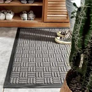 발매트 현관 사무실 바닥 매트 깔개 발판 사각 XL