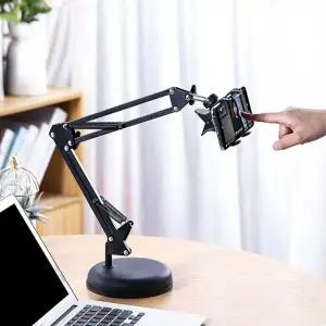 탁상폰 브라켓 관절형 촬영 클립 회전형 장비