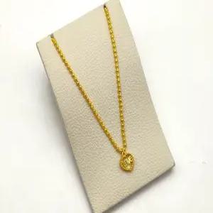 24K 순금 3돈 러브 목걸이(18K 연결고리 장식)