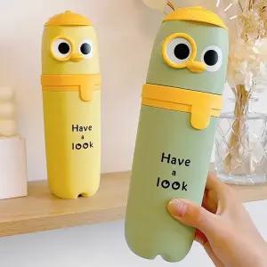 여행 휴대용 치약 칫솔 어린이집 선물용 사무실 답례품 왕눈이 케이스