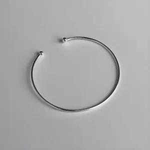 (Silver925) Thin silver bangle 실버 발찌 팔찌 액세서리 악세서리