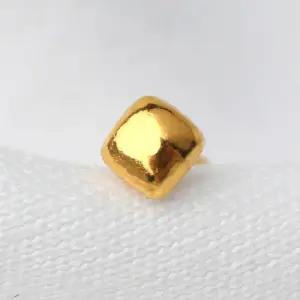 24K 순금 99.9% 미니 네모 피어싱