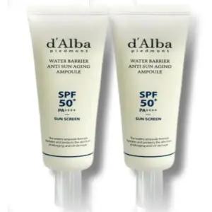 [셀러허브][뷰티나라] 달바 워터 베리어 안티 선 에이징 썬 앰플 50ml 2개입 (S33378421)