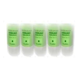 [셀러허브][뷰티나라] 김정문알로에 워터스플래쉬 쿨링선스틱 얼음자차 23g 5개 (S39101151)