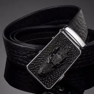 버클 벨트 허리띠 남성 정장 소가죽 자동