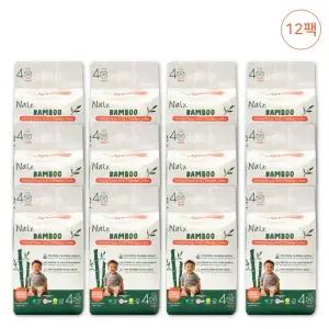 네띠 기저귀 아기 밤부 팬티형 아기선물 4단계 240매 MNS