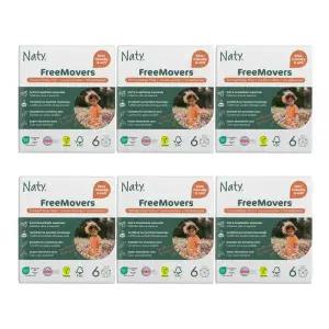 네띠 아기 어린이 기저귀 팬티 위생용품 6단계 18매 6팩 MNS