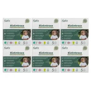 네띠 기저귀 밴드형 부드러운 아기 유아 5단계 132매 MNS